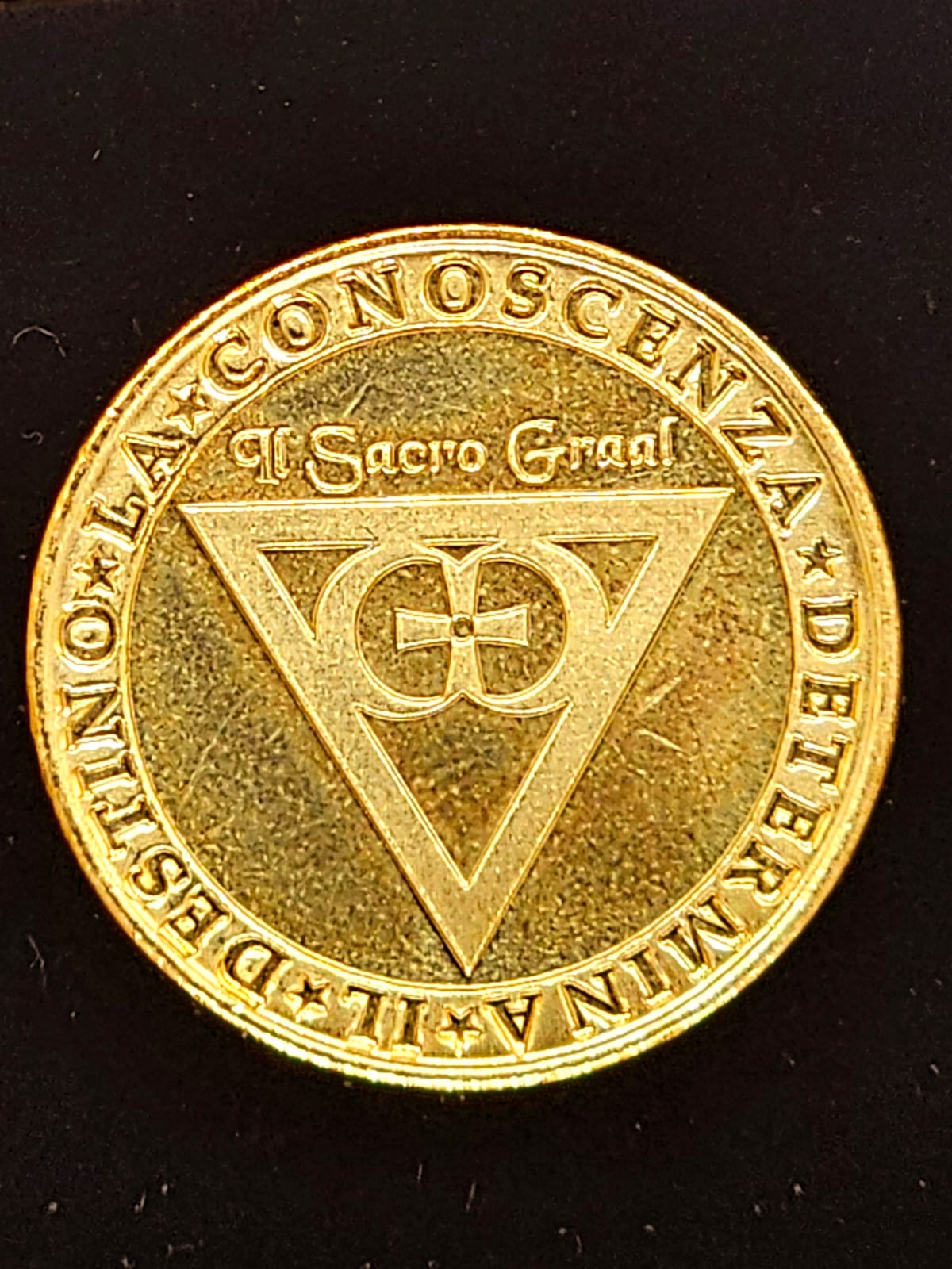 La Moneta del Sacro Graal    ABBONDANZA,EQUILIBRIO, PROTEZIONE (SPEDIZIONE  GRATUITA)