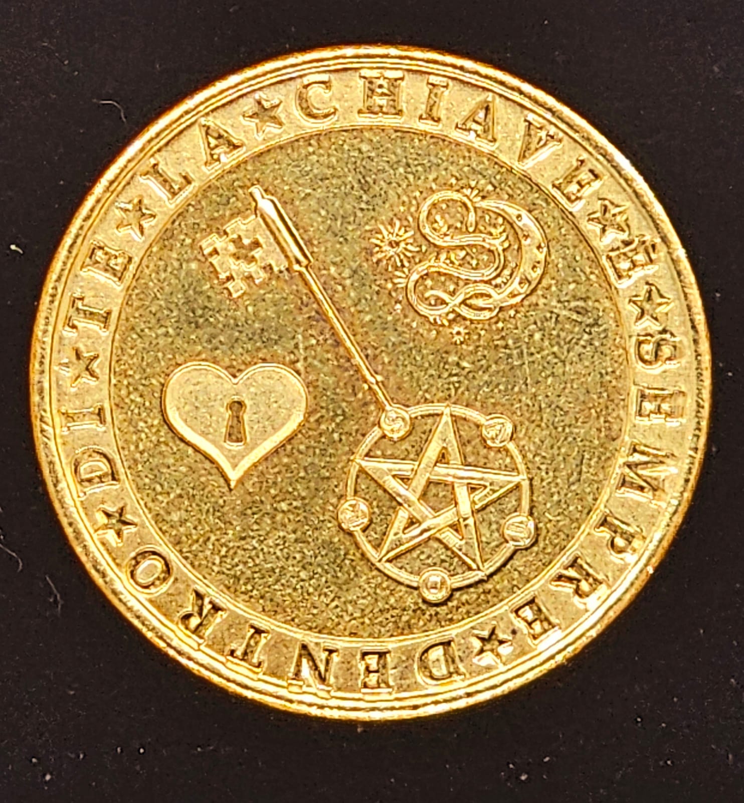 La Moneta del Sacro Graal    ABBONDANZA,EQUILIBRIO, PROTEZIONE (SPEDIZIONE  GRATUITA)